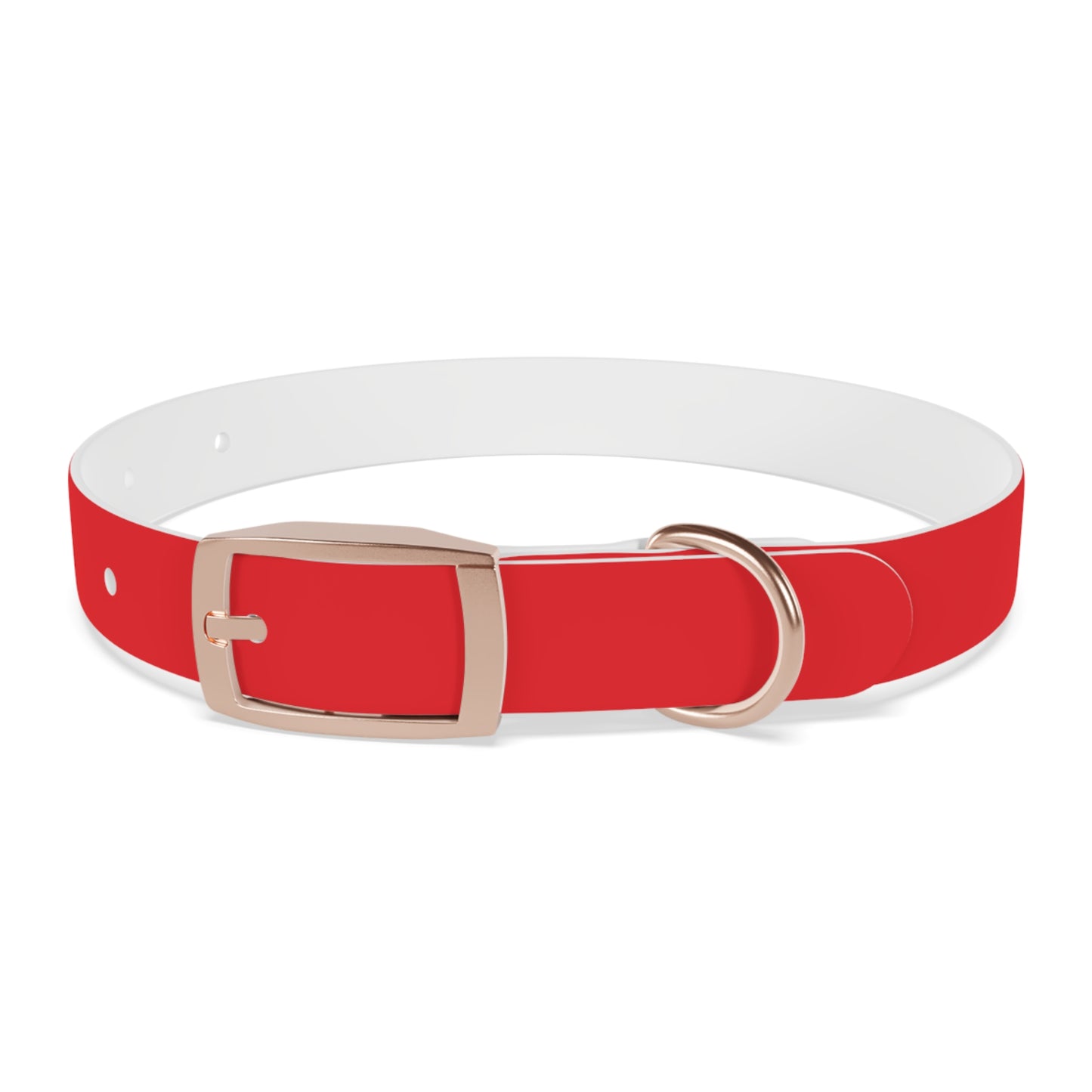 Personalized Dog Collar - Red "Dog Mom" Design for Stylish Pet Owners