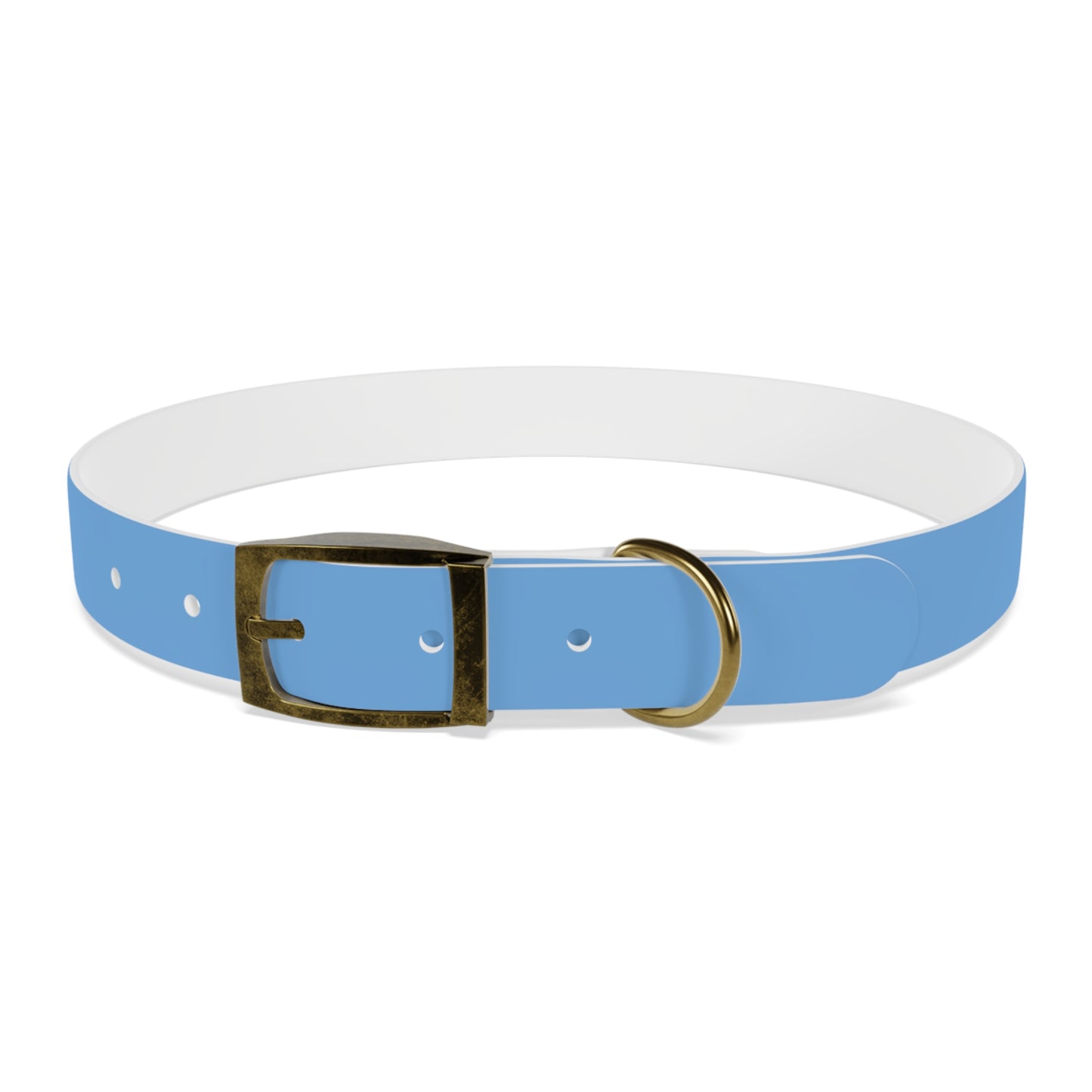 Personalized Dog Dad Collar - Adjustable Blue Pet Accessory