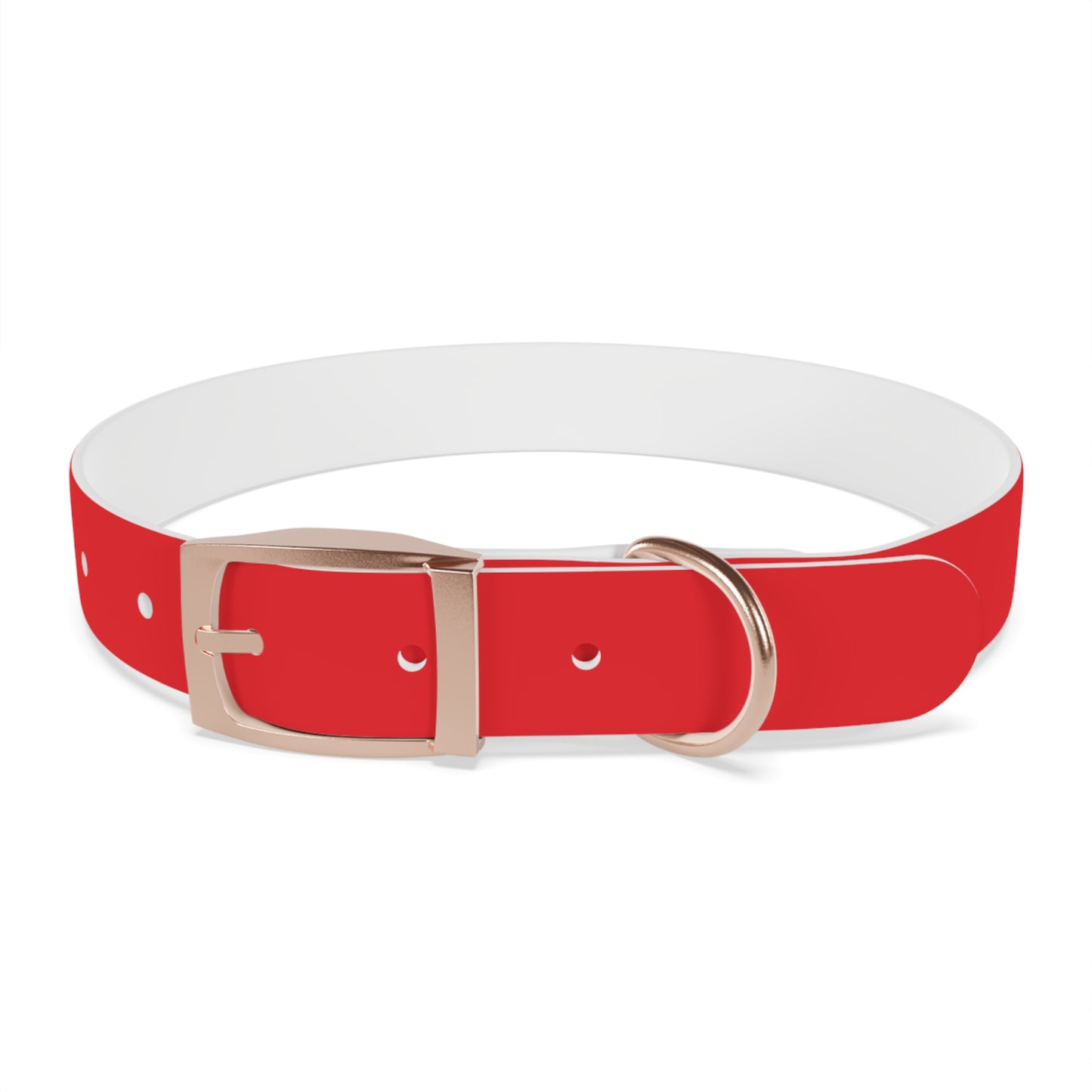 Personalized Dog Collar - Red "Dog Mom" Design for Stylish Pet Owners