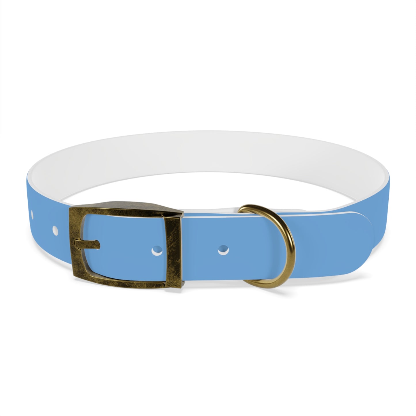 Personalized Dog Dad Collar - Adjustable Blue Pet Accessory