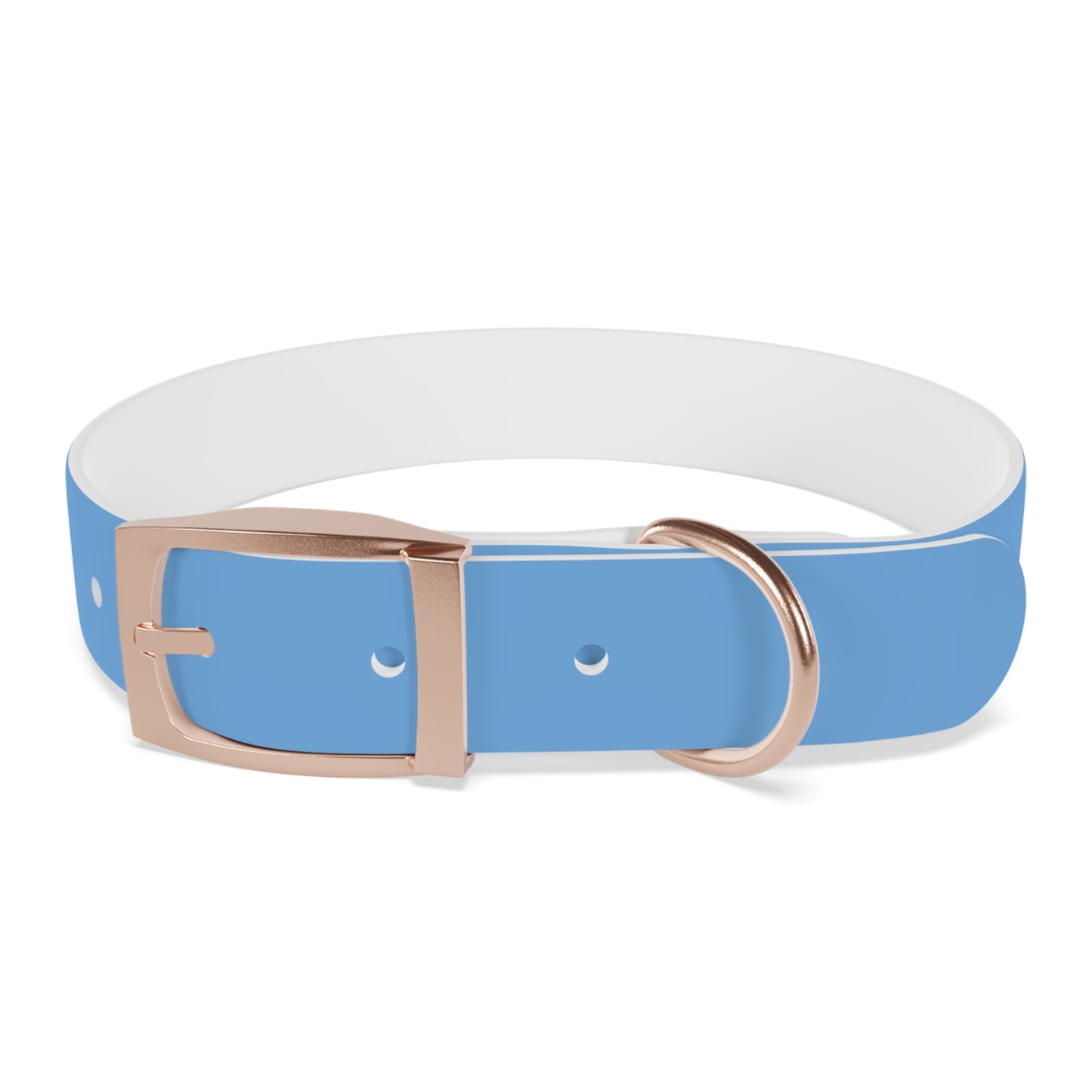 Personalized Dog Dad Collar - Adjustable Blue Pet Accessory