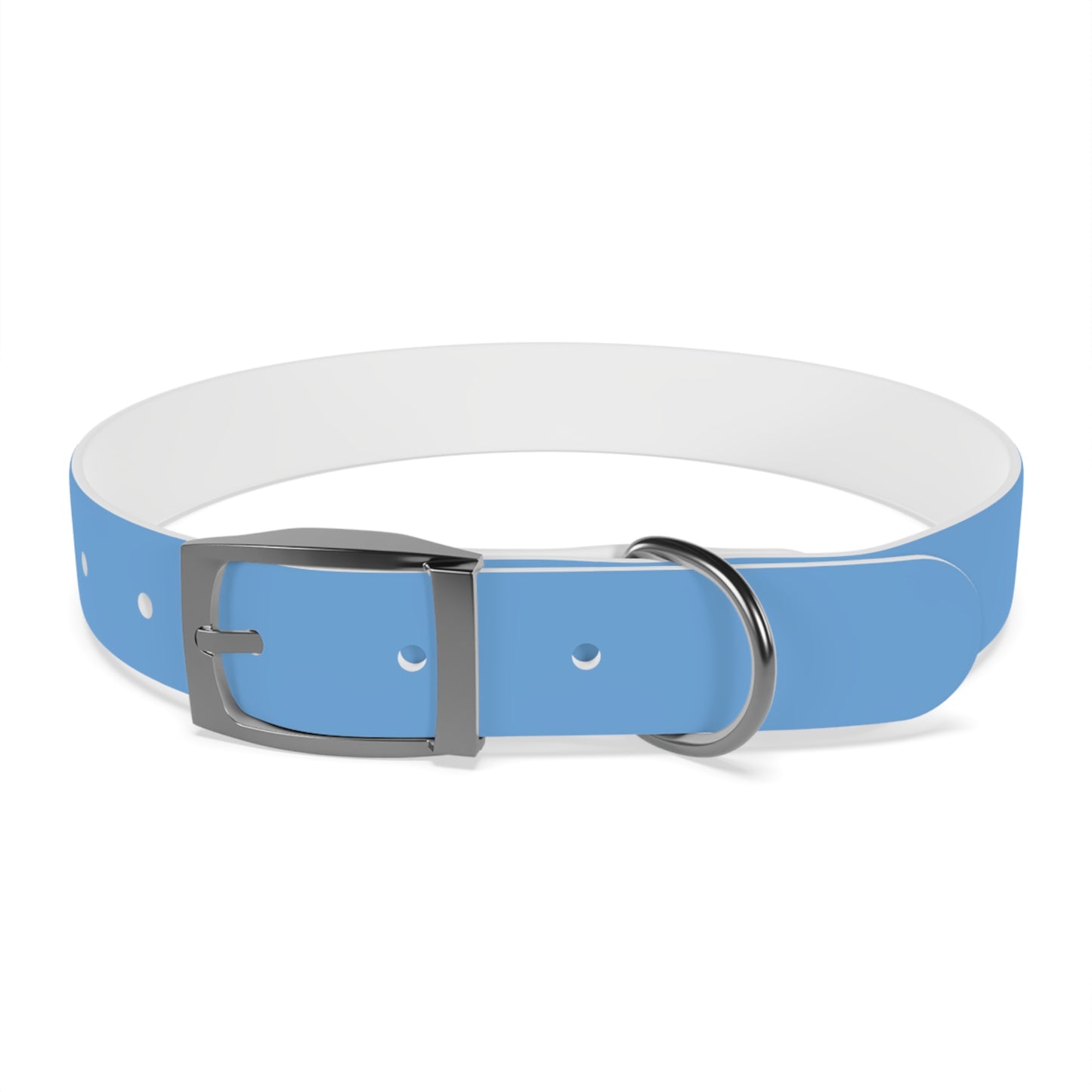 Personalized Dog Dad Collar - Adjustable Blue Pet Accessory