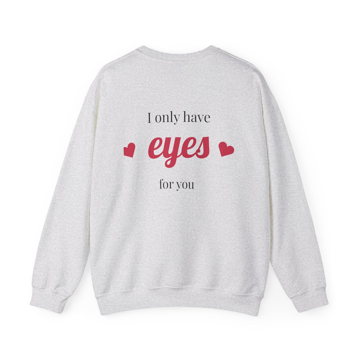 Valentine's Day Heart Sweatshirt - Unisex Heavy Blend™ Crewneck with Romantic Design