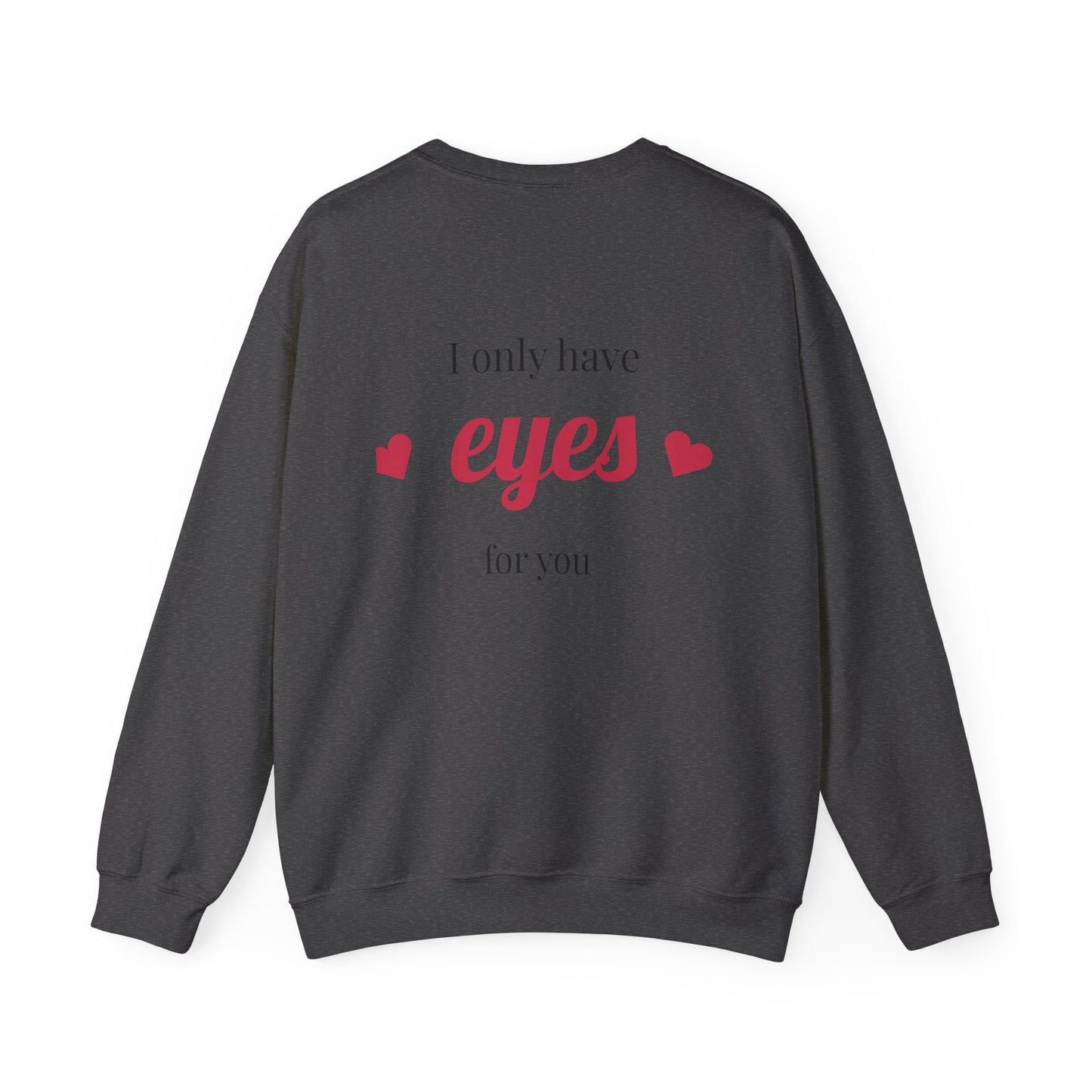 Valentine's Day Heart Sweatshirt - Unisex Heavy Blend™ Crewneck with Romantic Design