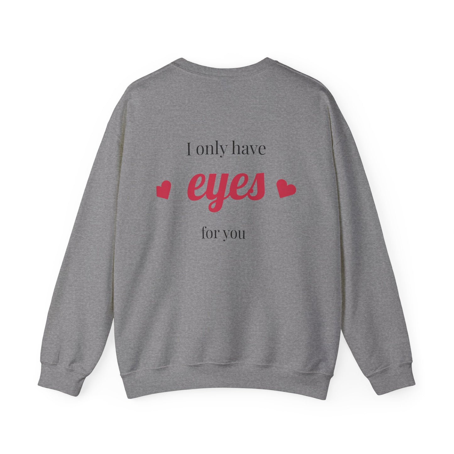 Valentine's Day Heart Sweatshirt - Unisex Heavy Blend™ Crewneck with Romantic Design