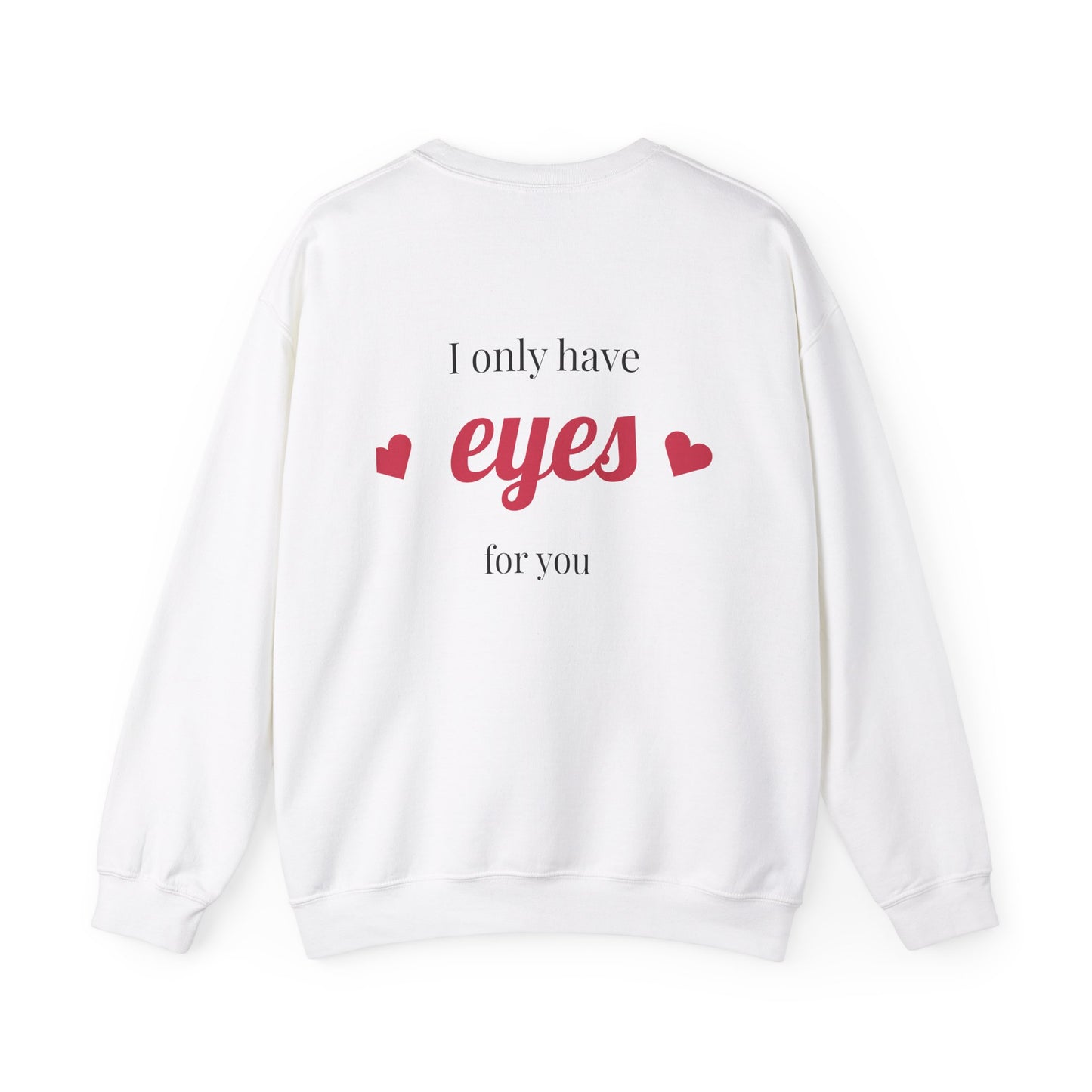 Valentine's Day Heart Sweatshirt - Unisex Heavy Blend™ Crewneck with Romantic Design