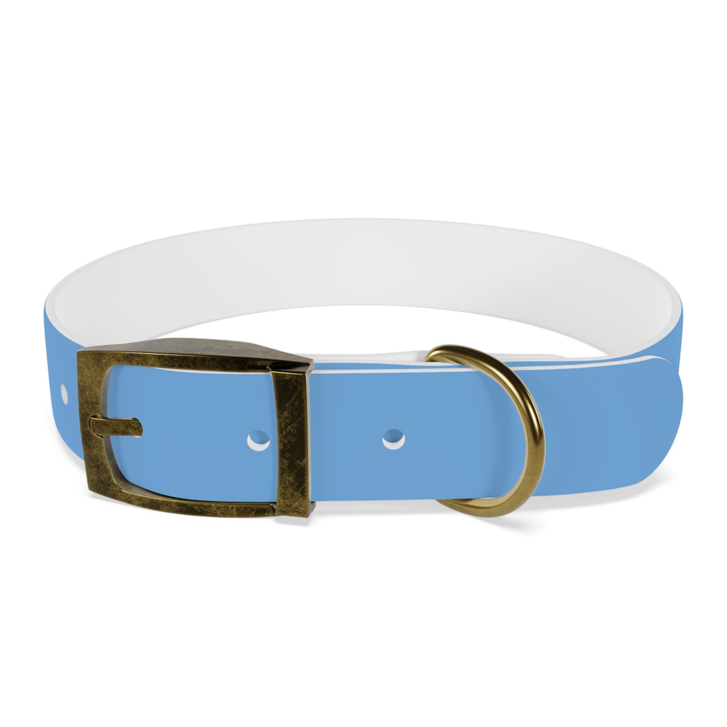 Personalized Dog Dad Collar - Adjustable Blue Pet Accessory