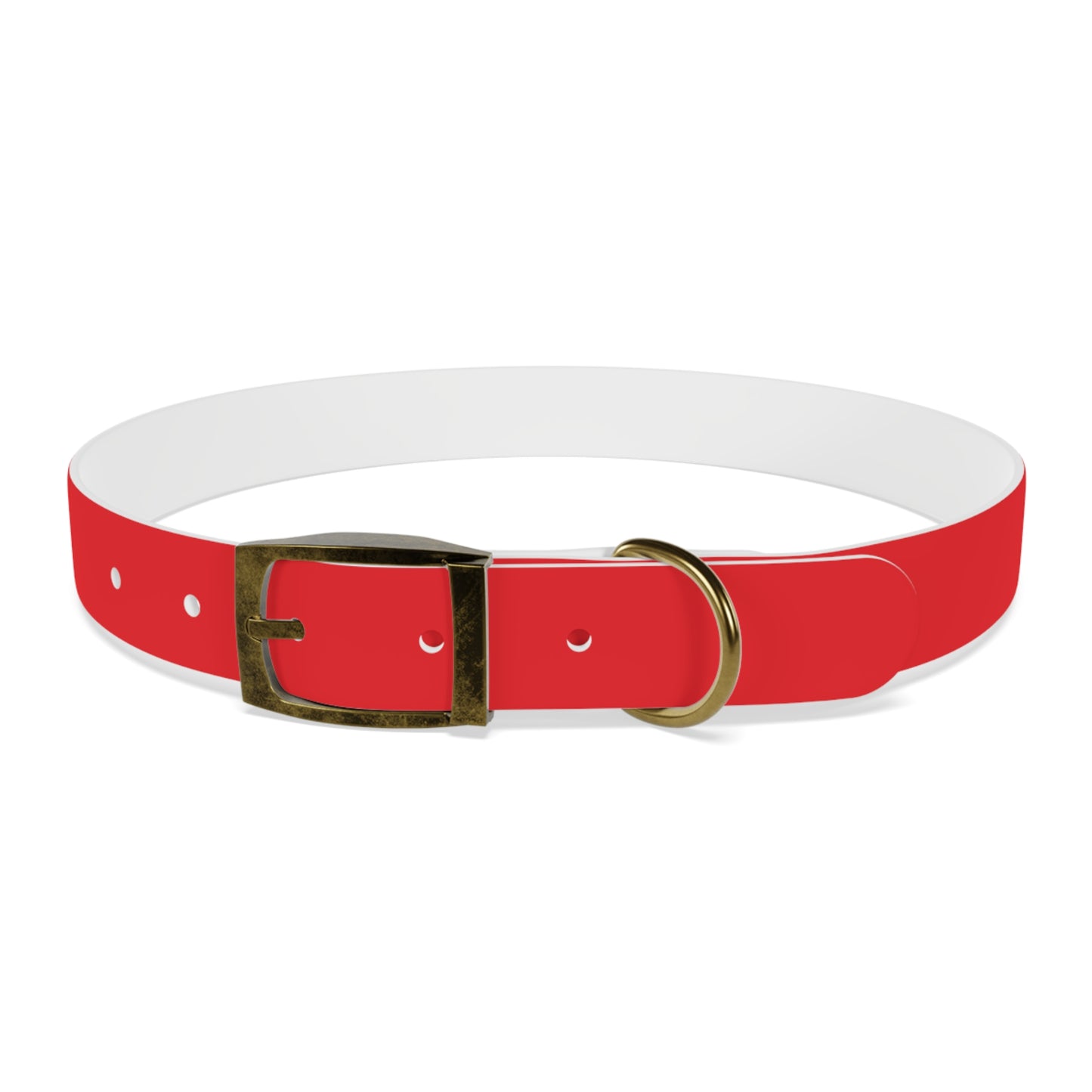 Personalized Dog Collar - Red "Dog Mom" Design for Stylish Pet Owners