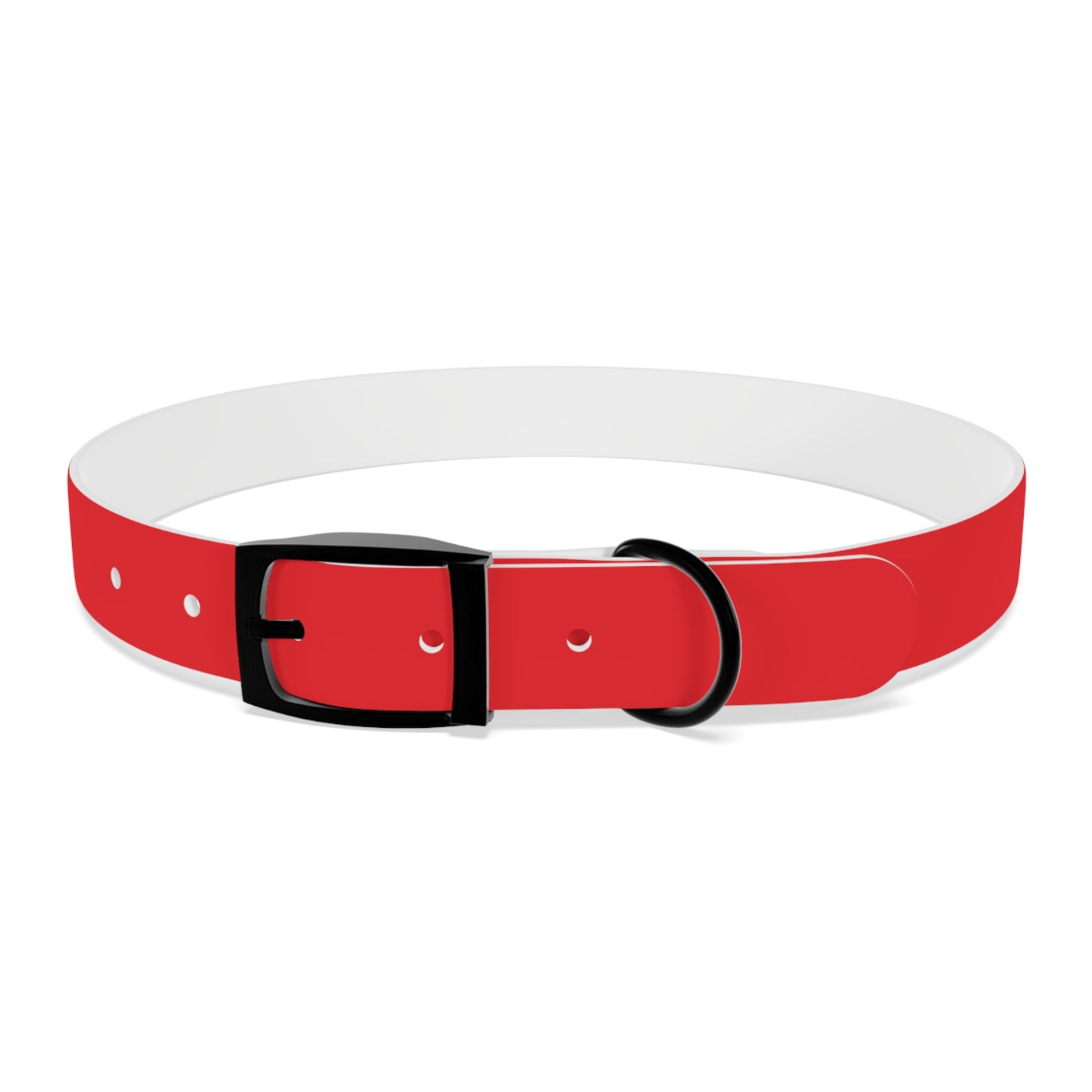 Personalized Dog Collar - Red "Dog Mom" Design for Stylish Pet Owners