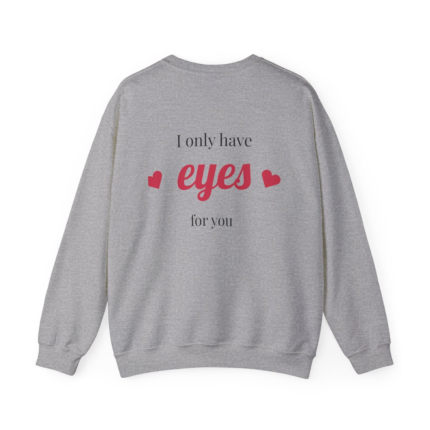 Valentine's Day Heart Sweatshirt - Unisex Heavy Blend™ Crewneck with Romantic Design