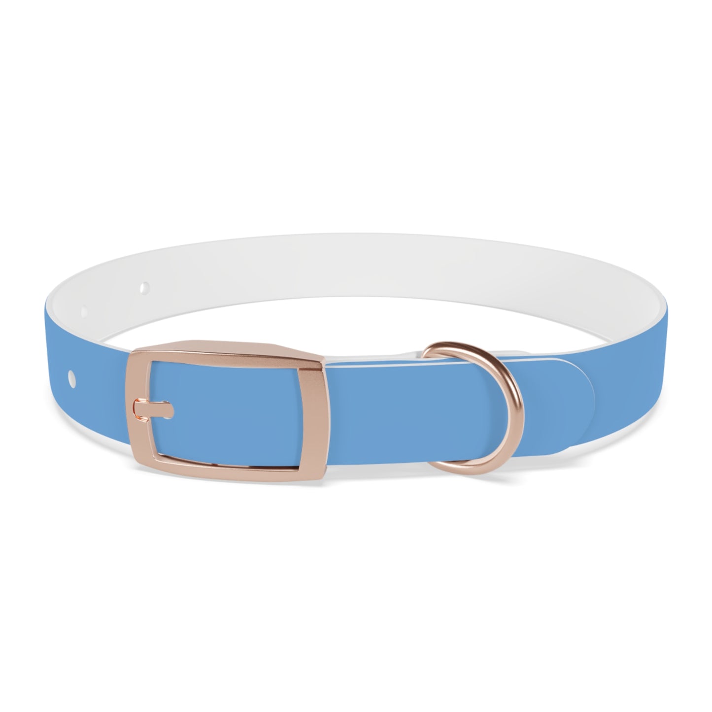 Personalized Dog Dad Collar - Adjustable Blue Pet Accessory