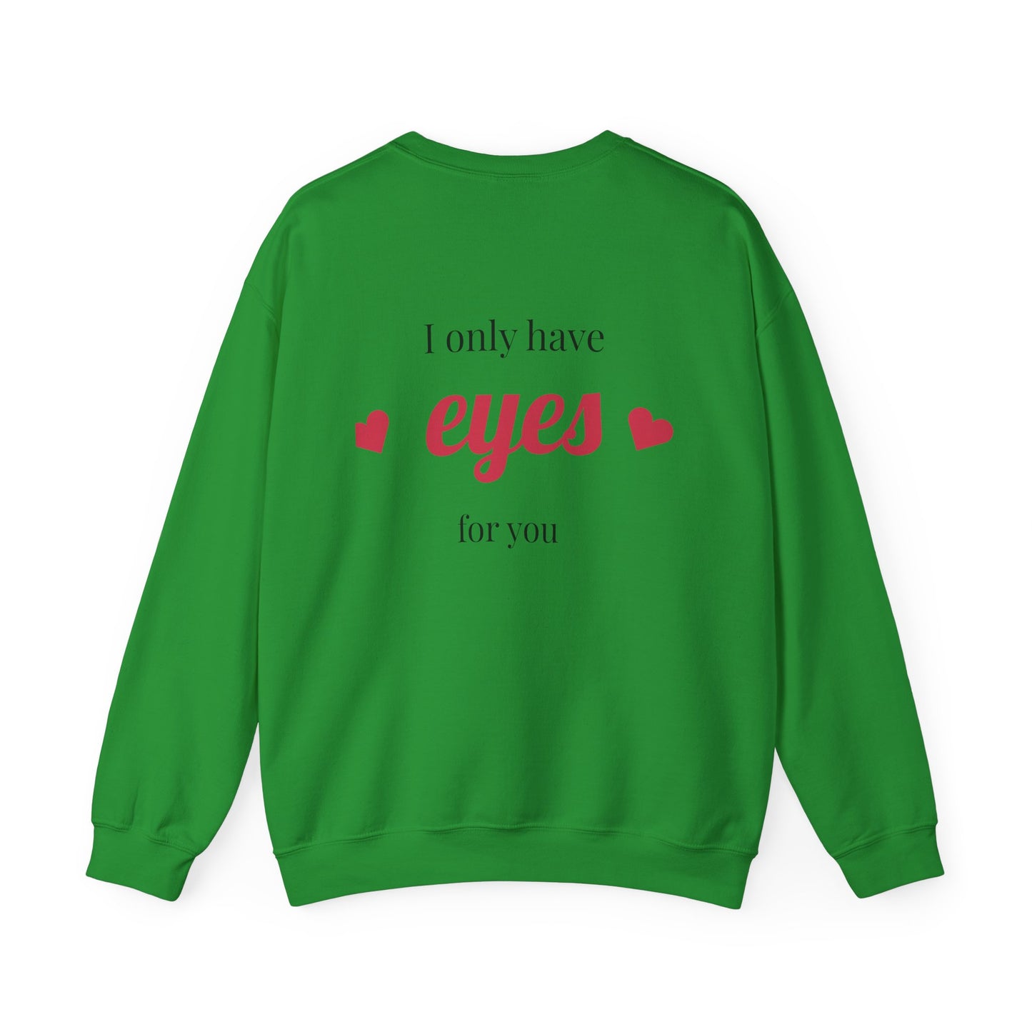 Valentine's Day Heart Sweatshirt - Unisex Heavy Blend™ Crewneck with Romantic Design