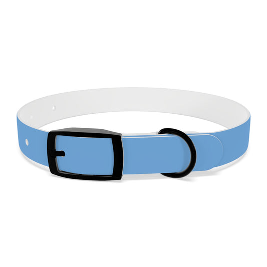 Personalized Dog Dad Collar - Adjustable Blue Pet Accessory