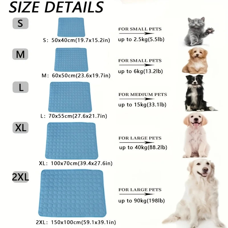 Pet Cold Bed Extra Large For Small Big Dogs