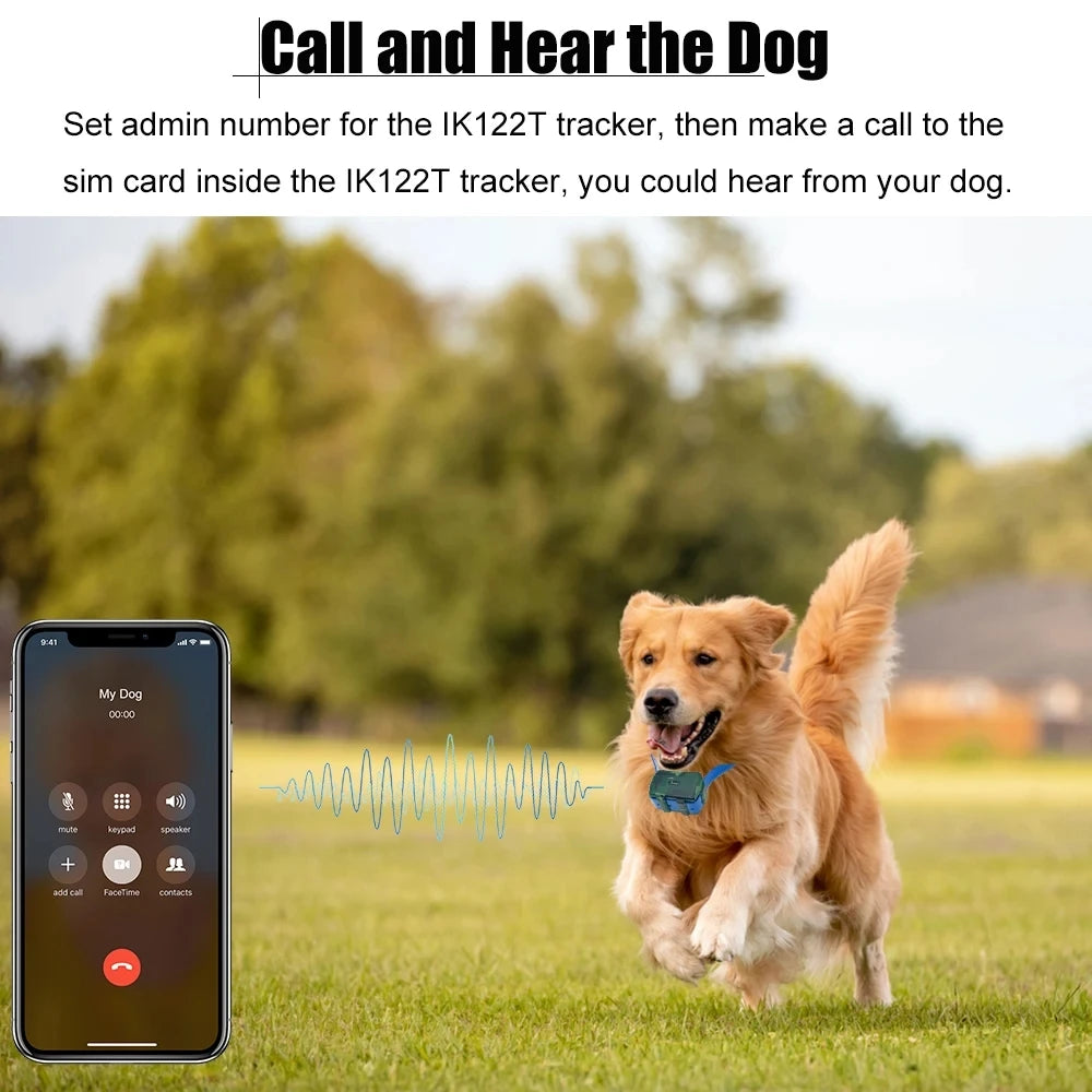 Pet Tracker Large Animal Collar with Free App