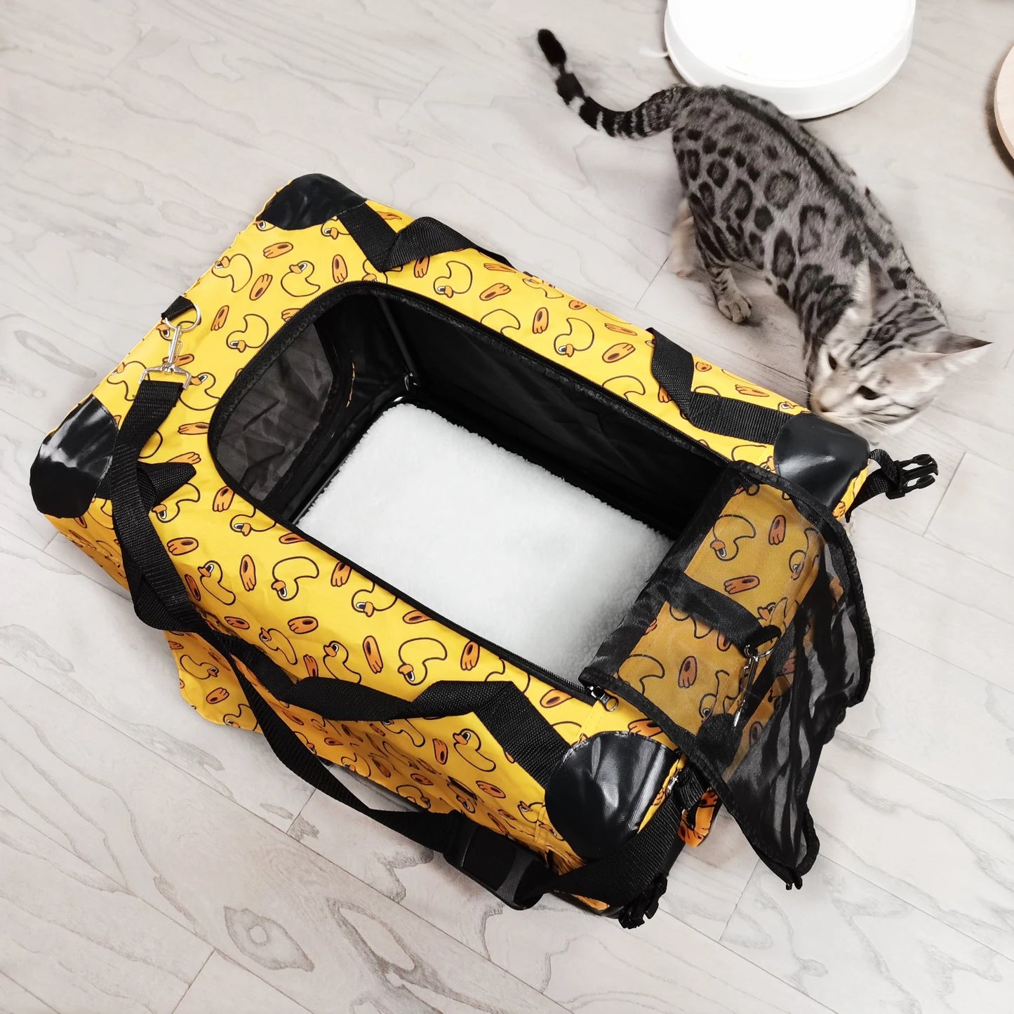 Large Pet Dog Car Carrier Seat Bag Foldable Waterproof Mesh Bags