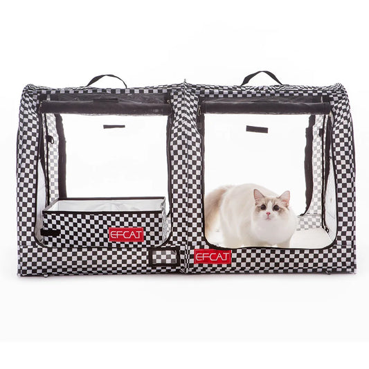 Large Pet Dog Cat Cage Foldable