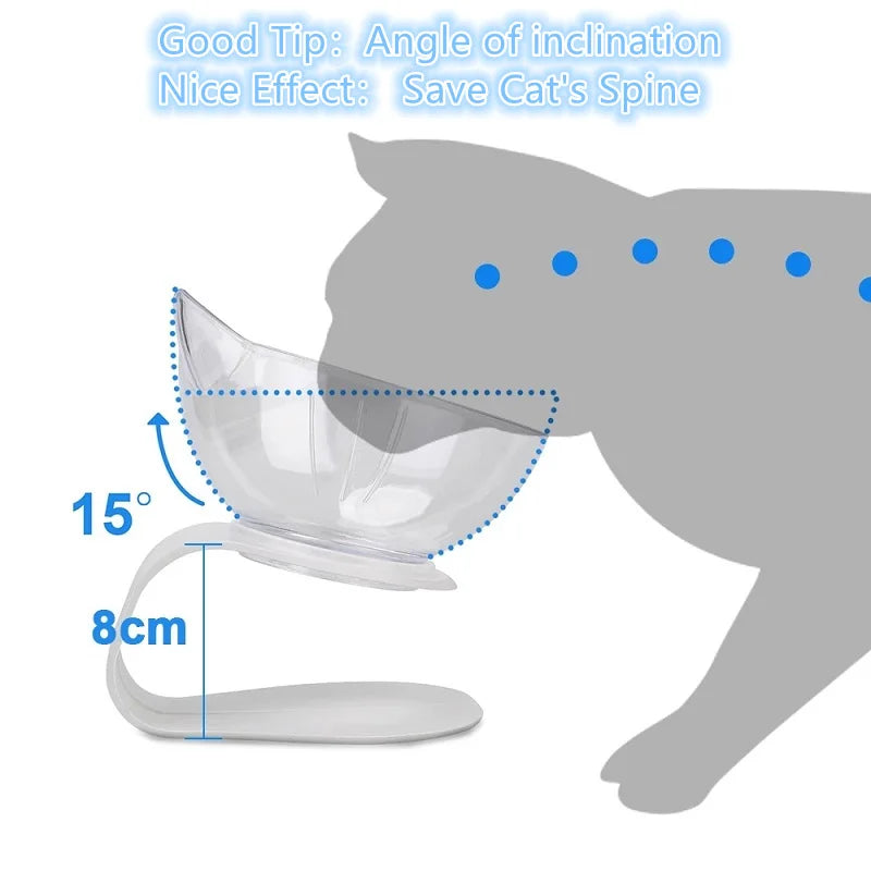 Non-Slip Double Bowls Pet Water Food