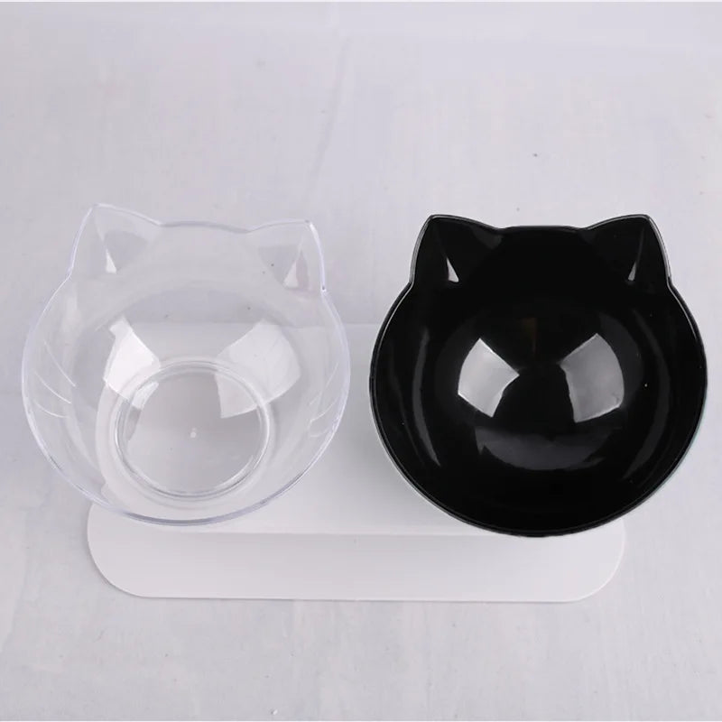 Non-Slip Double Bowls Pet Water Food