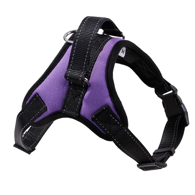 Nylon Heavy Duty Dog Pet Harness Collar Adjustable