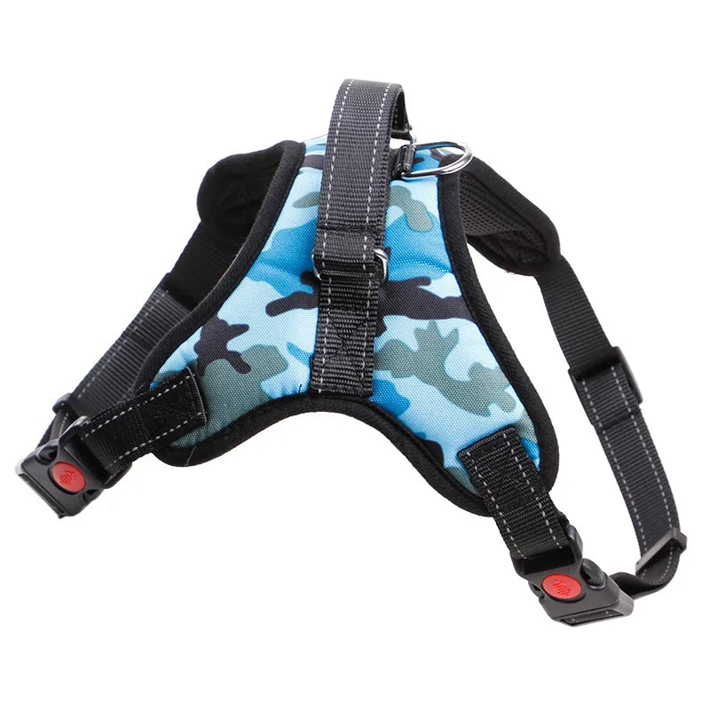 Nylon Heavy Duty Dog Pet Harness Collar Adjustable