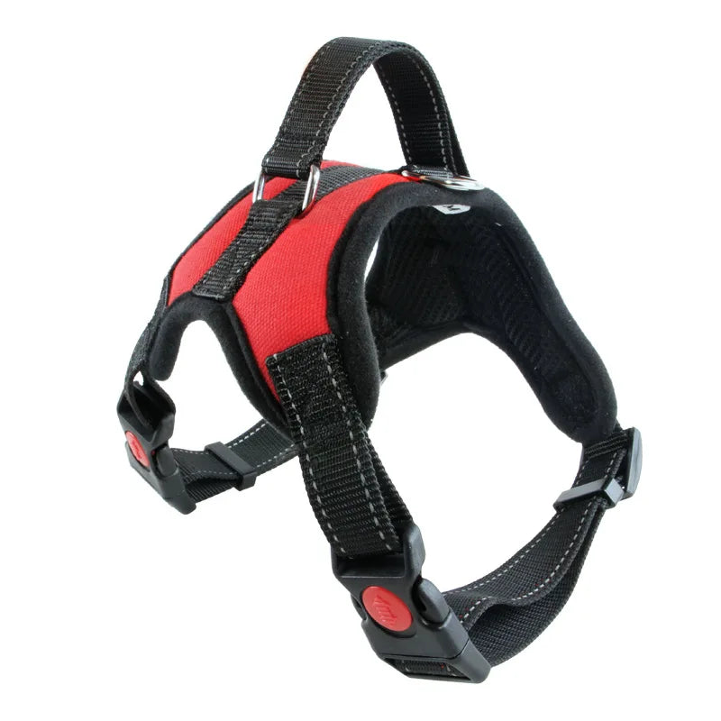 Nylon Heavy Duty Dog Pet Harness Collar Adjustable