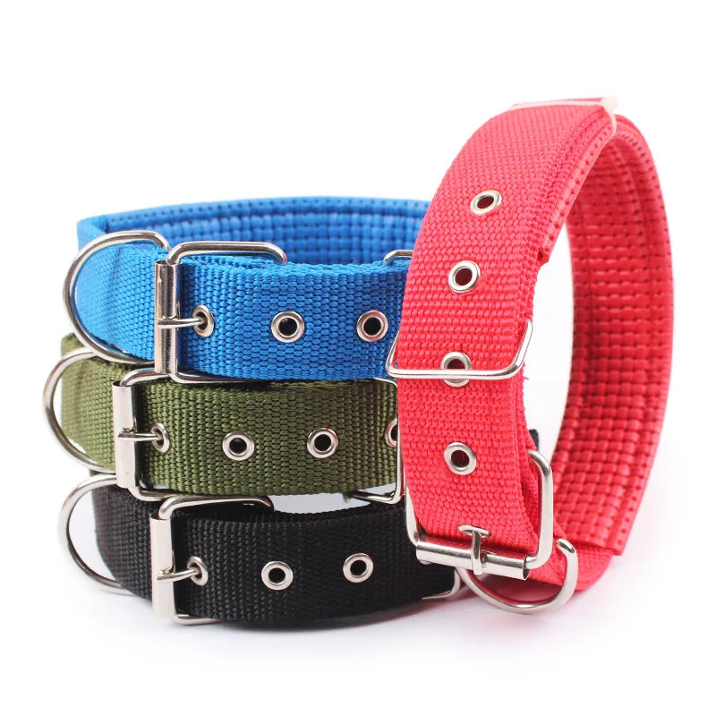 Nylon Dog Collar For Small Medium Large Dogs T