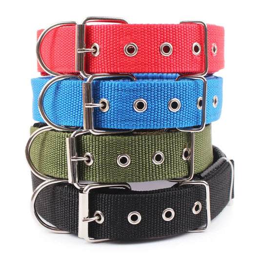 Nylon Dog Collar For Small Medium Large Dogs T