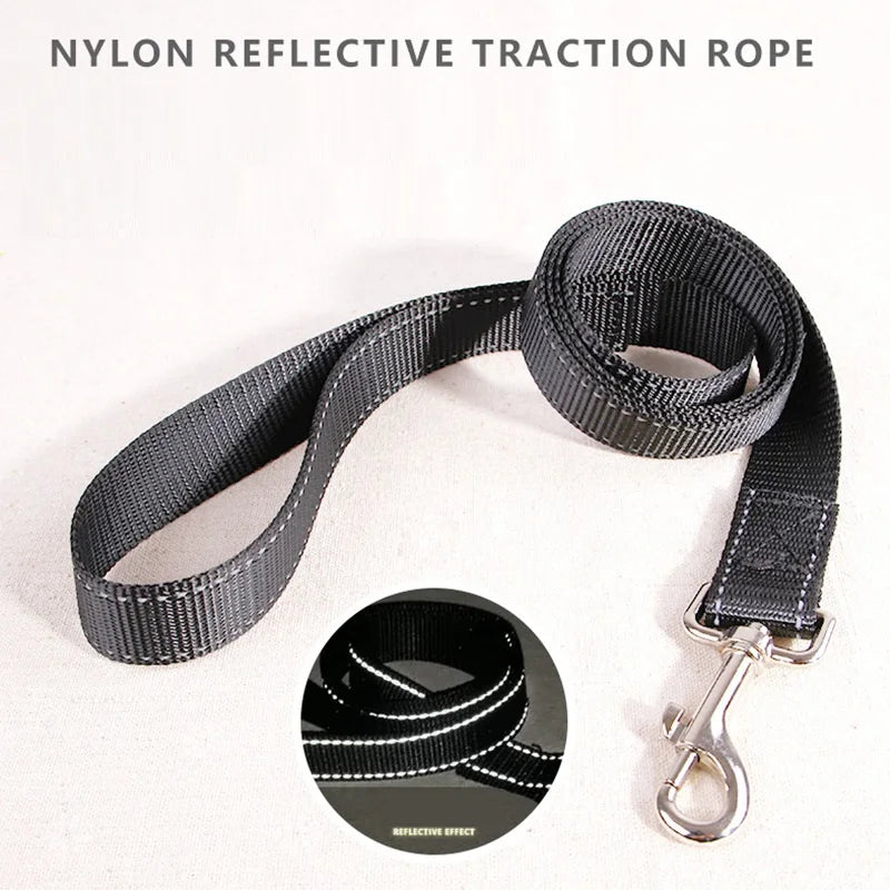 Nylon Heavy Duty Dog Pet Harness Collar Adjustable