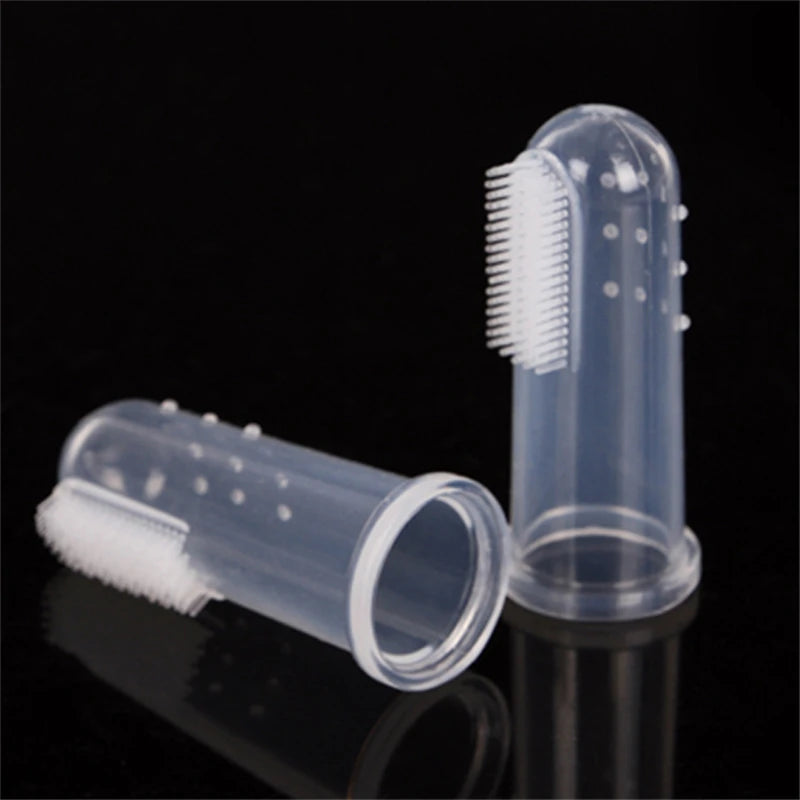 Soft Finger Toothbrush For Pet Puppy Dog