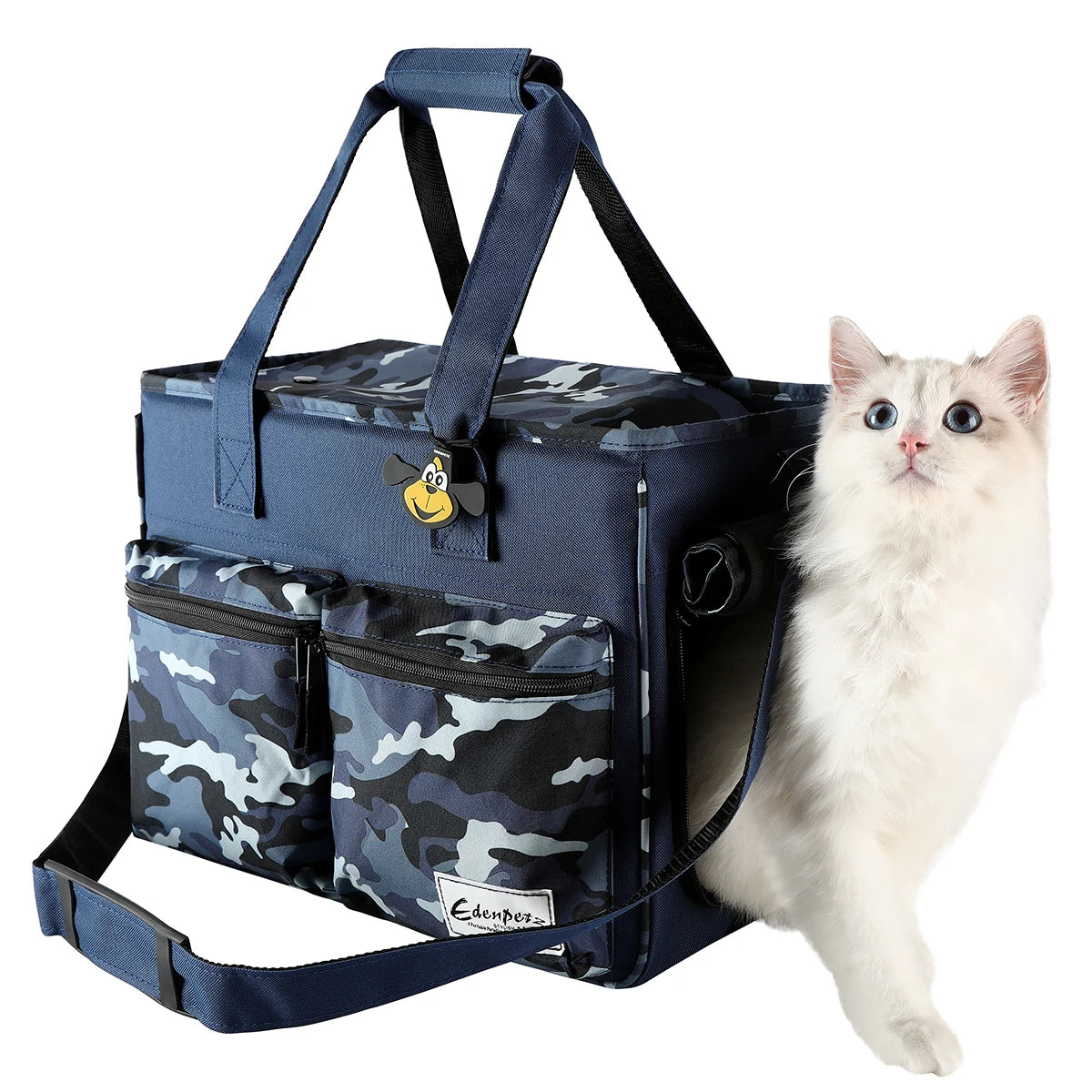 Hidden Pet Cat Dog Carrier Bags Load 7KG Airline Approved Transport Camouflage