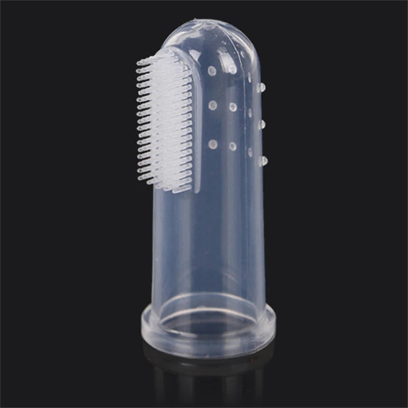 Soft Finger Toothbrush For Pet Puppy Dog