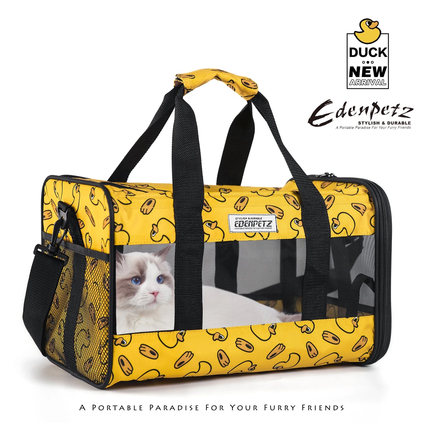 Small Pet Cat Carrier Bag Transport Breathable Fashion Handbag