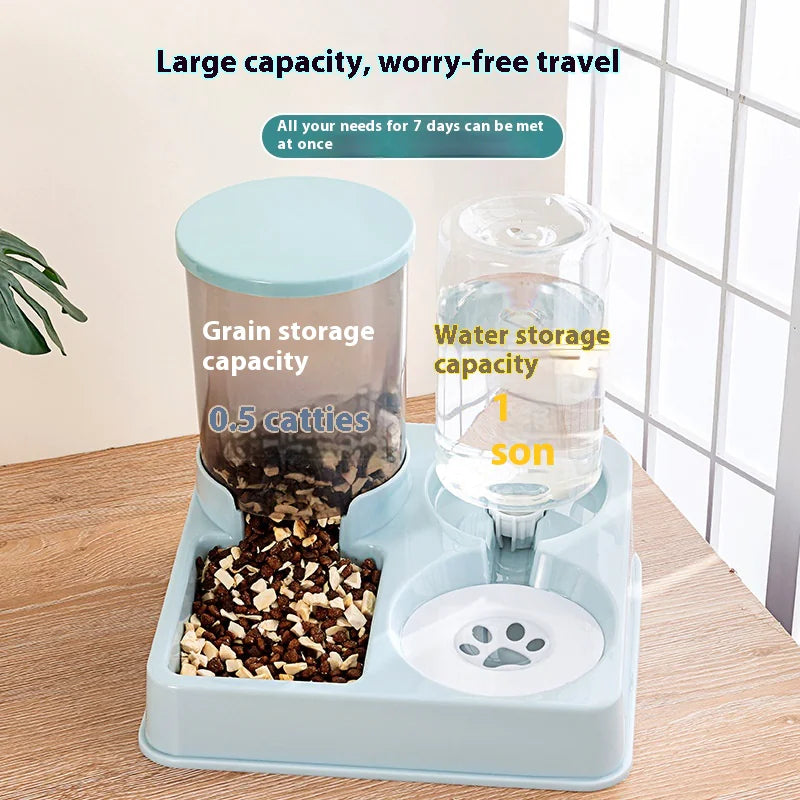 Automatic Pet Feeder Water Dispenser Integrated