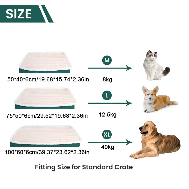 Dog Bed Removable Cover for Large Medium Small Dogs Machine Washable