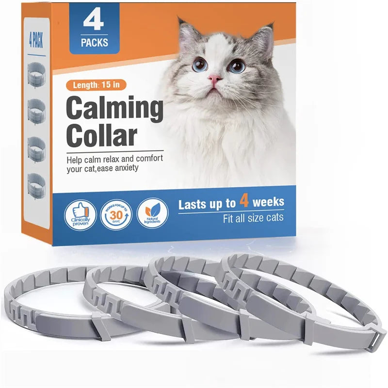 3/4 Pc Dogs Calming Pheromone Collars Pets Relieve Anxiety