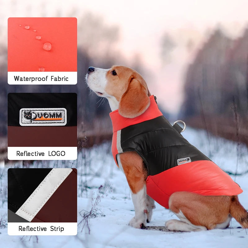 Waterproof Dog Jacket Winter