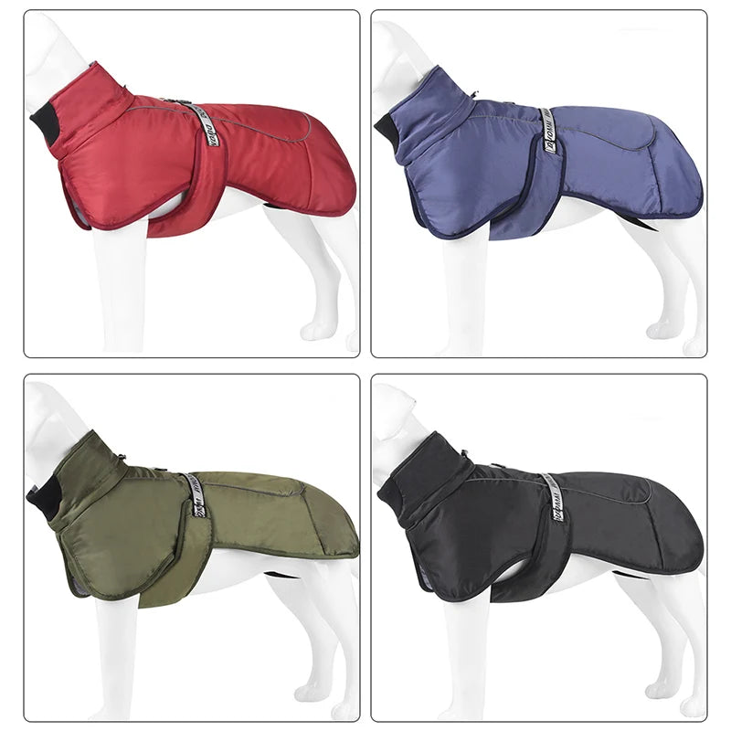 Winter Warm Dog Clothes for Medium Large