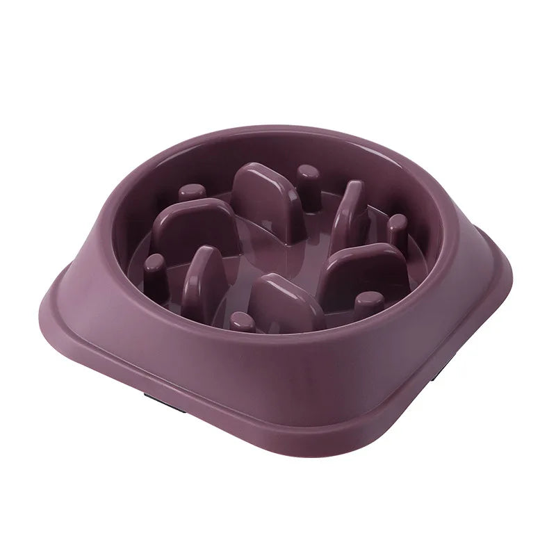 Pet Cat Dog Slow Food Bowl