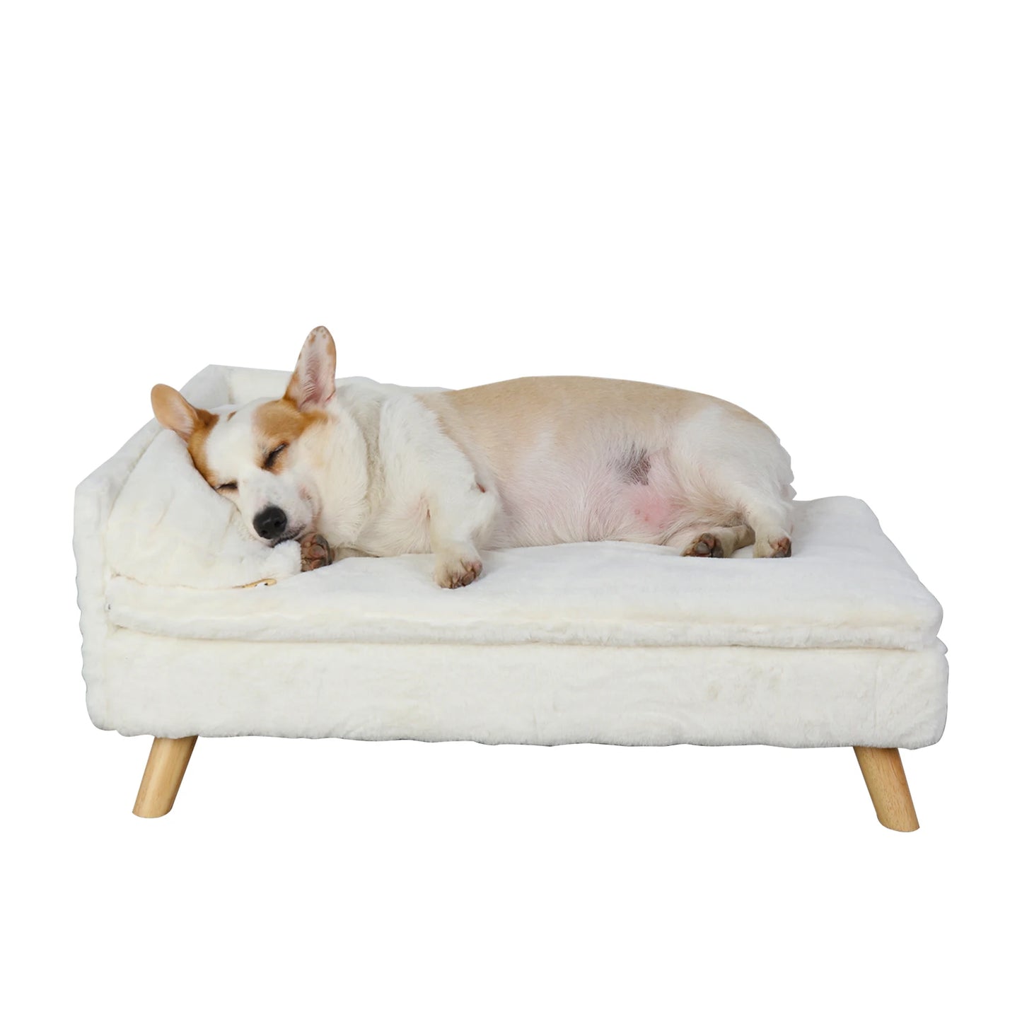 Nordic Pet Stool Bed with Cozy Pad Waterproof