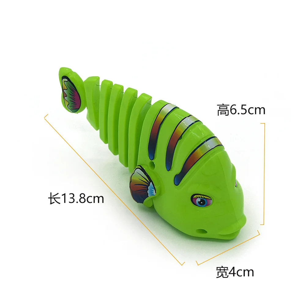 Pet Cat Toy Spring Swing Fish