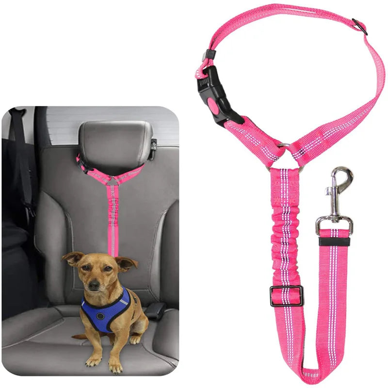 Reflective Pet Dog Car Seat Belt