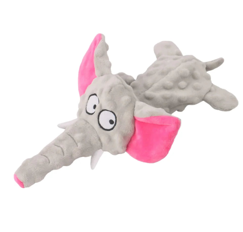 Plush Toys Squeak Pet Elephant