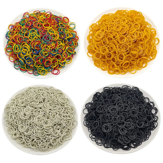 1000 pieces/lot Elastic Rubber Band For Small Dog