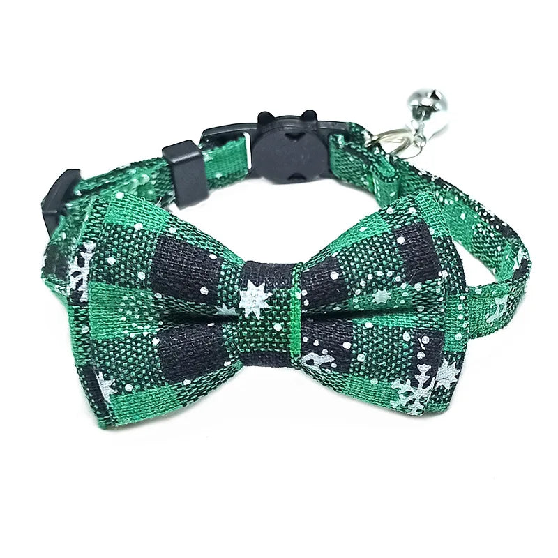 Dog Collar With Sash Small Bell For Cats