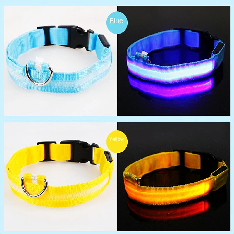 3 Modes Dog Luminous Charge Collar