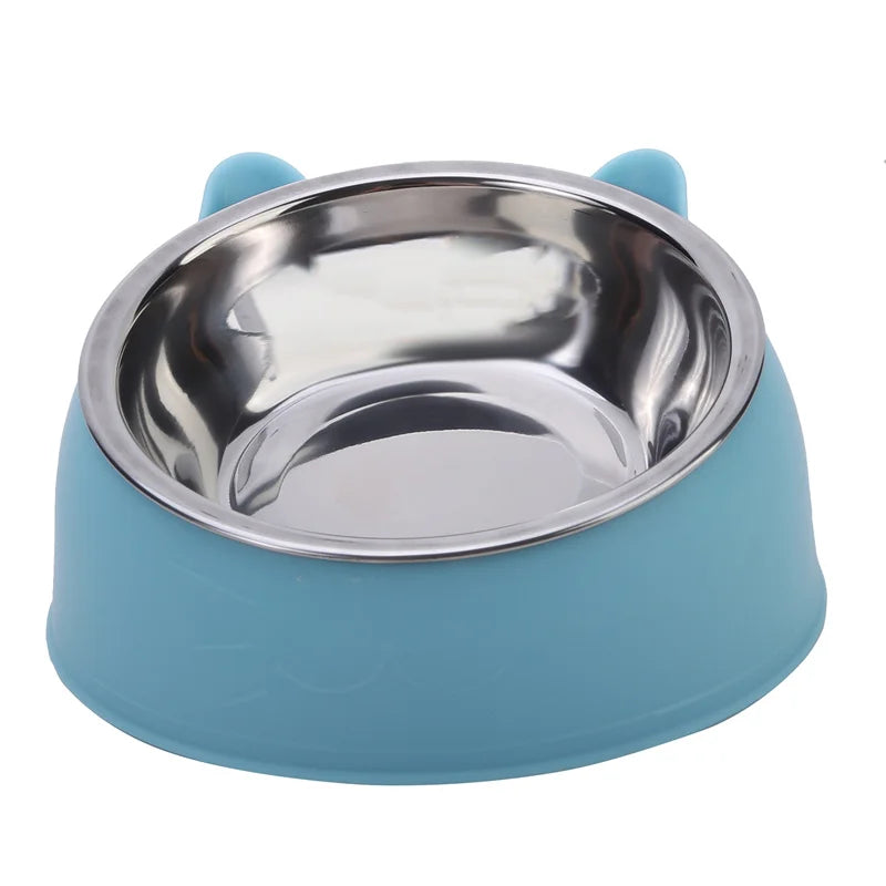 100ML Cat Dog Bowl 15 Degrees Raised Non Slip