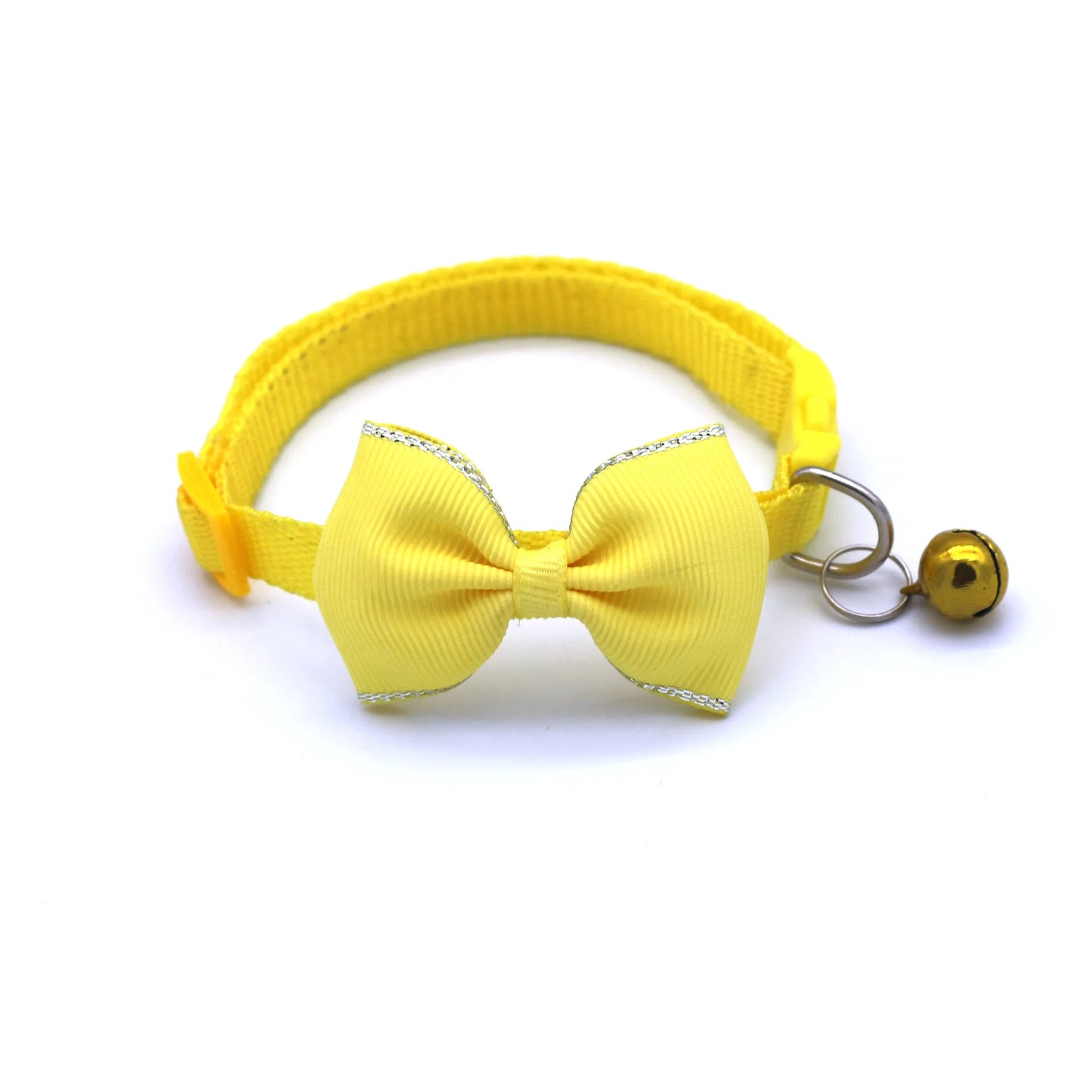 Pet Bow Bell Collars