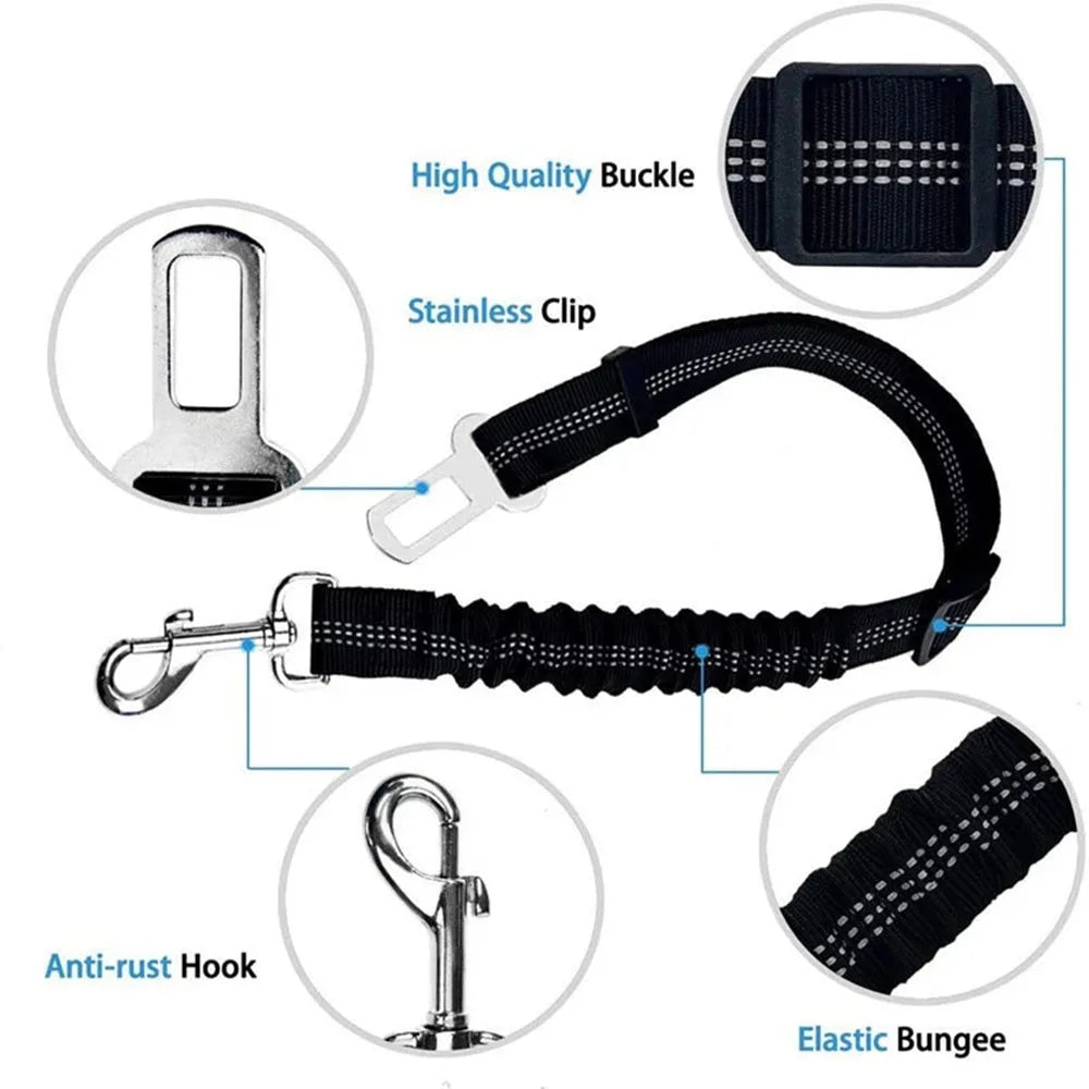 Adjustable Dog Car Seat Belt