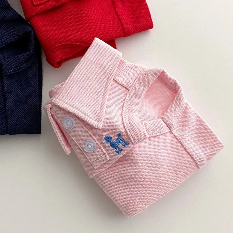 Summer Polo Shirt for Dogs Puppy